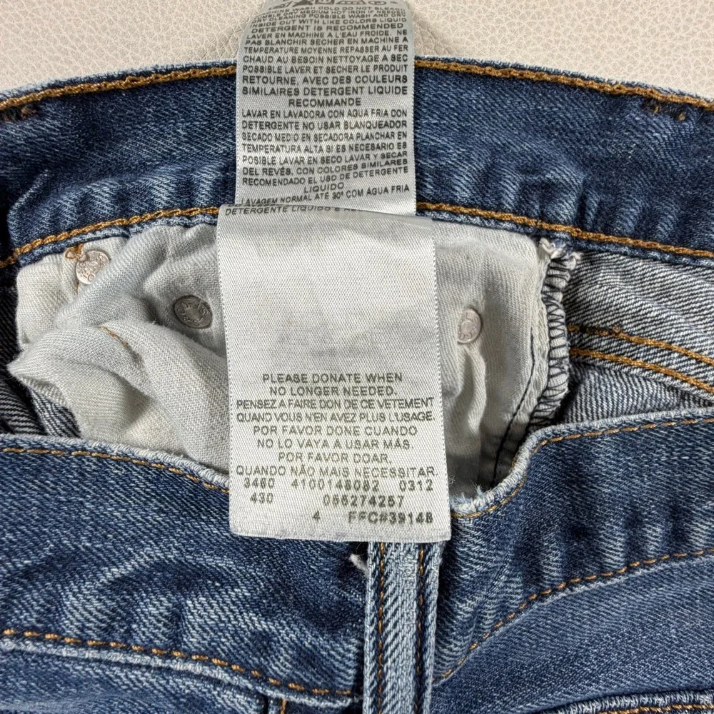 Levis 527 Mens Slim Bootcut Jeans Blue Cowboy Denim Size 30x32 Retro Y2K